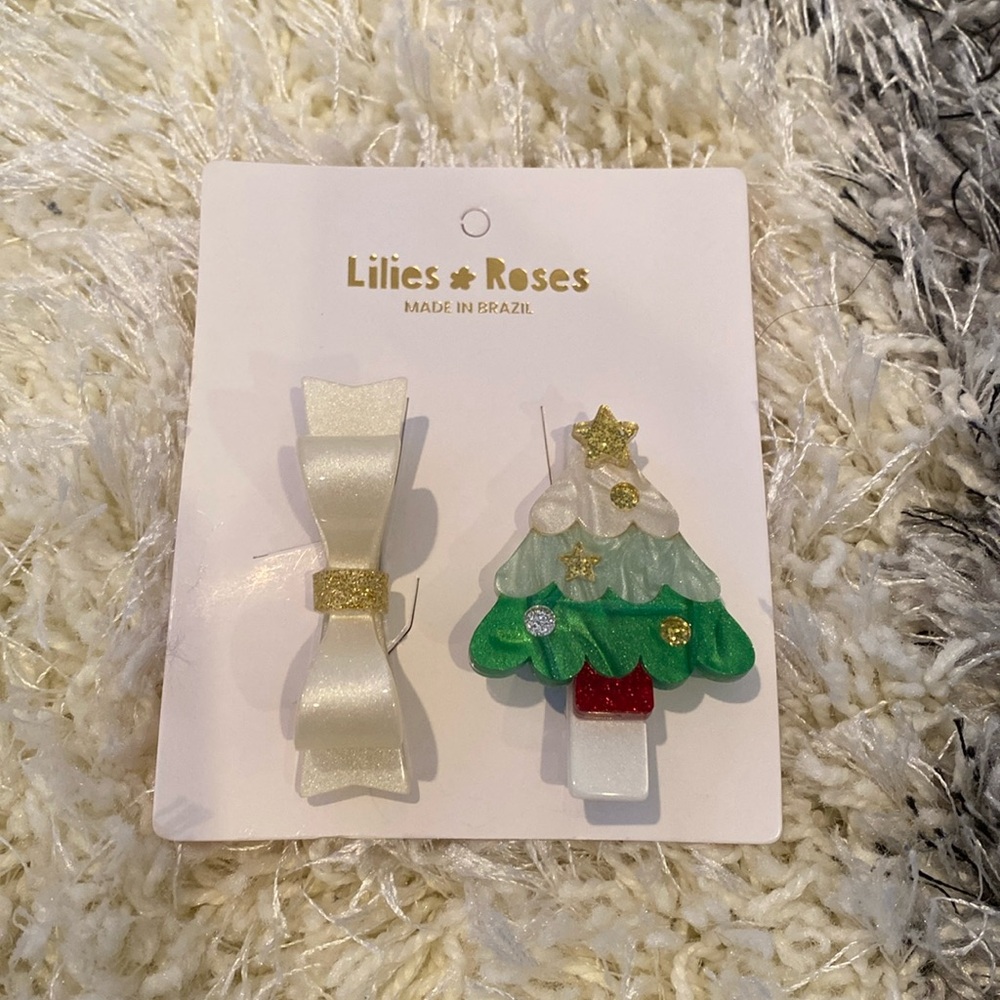 Holiday Hair-clips